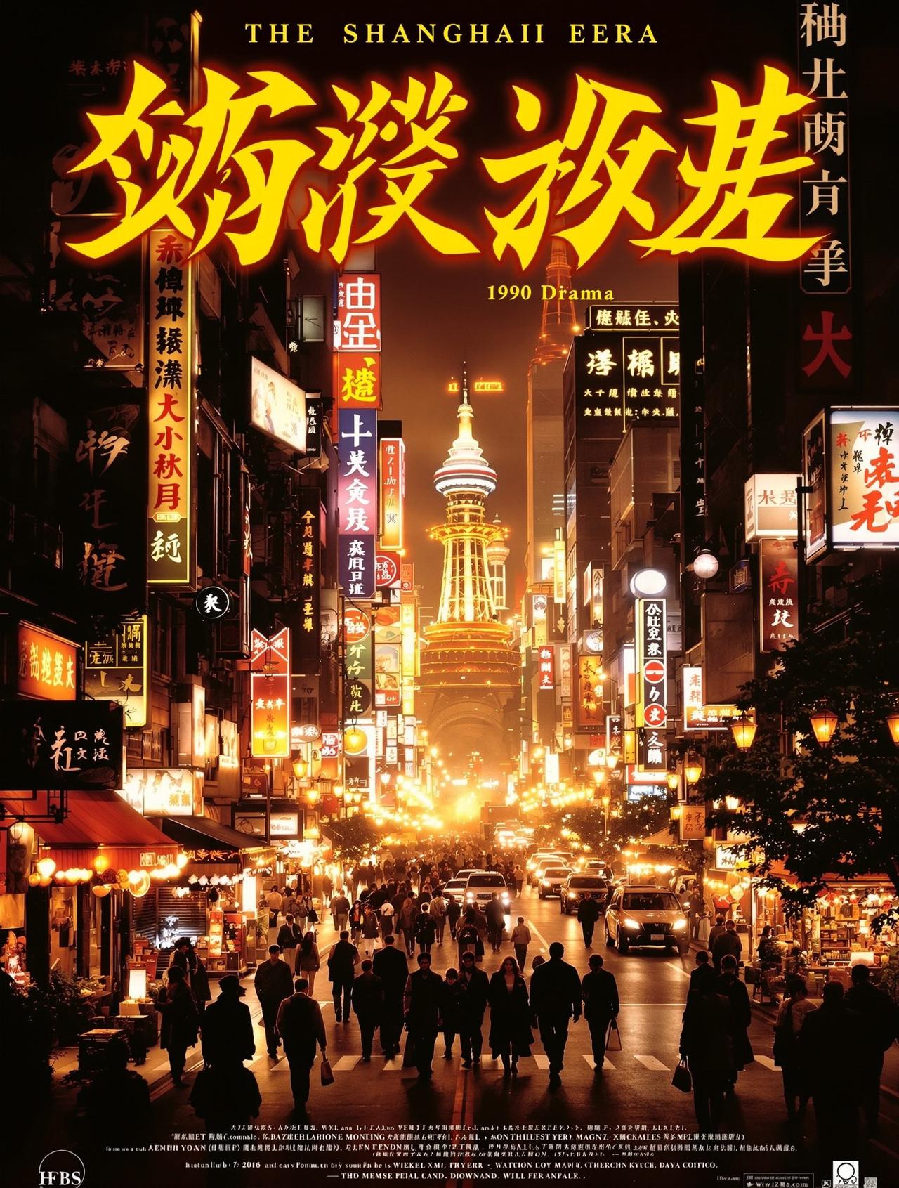 月亮影院作品《繁花》海报